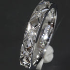 Chanel Quilted Diamond Ring — view 2