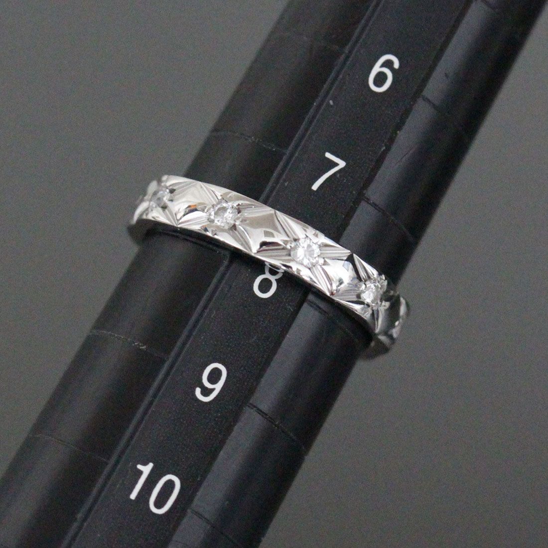 Chanel Quilted Diamond Ring — view 6