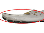 Louis Vuitton LV Logo Leather Loafers 8 White Shoes Driving — view 7