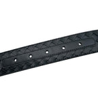 Bottega Veneta Belt Intrecciato Cuffleather Black Silver — view 5
