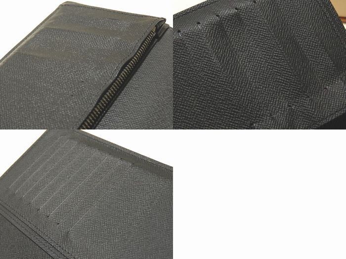 Louis Vuitton Brazza Bifold Wallet Monogram Eclipse Black — view 3