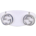 Gucci Interlocking 925 Sterling Silver Earrings