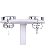 Gucci Interlocking 925 Sterling Silver Earrings — view 3