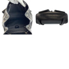 Gucci Bamboo Black Silver Leather 003 5 Backpack — view 9