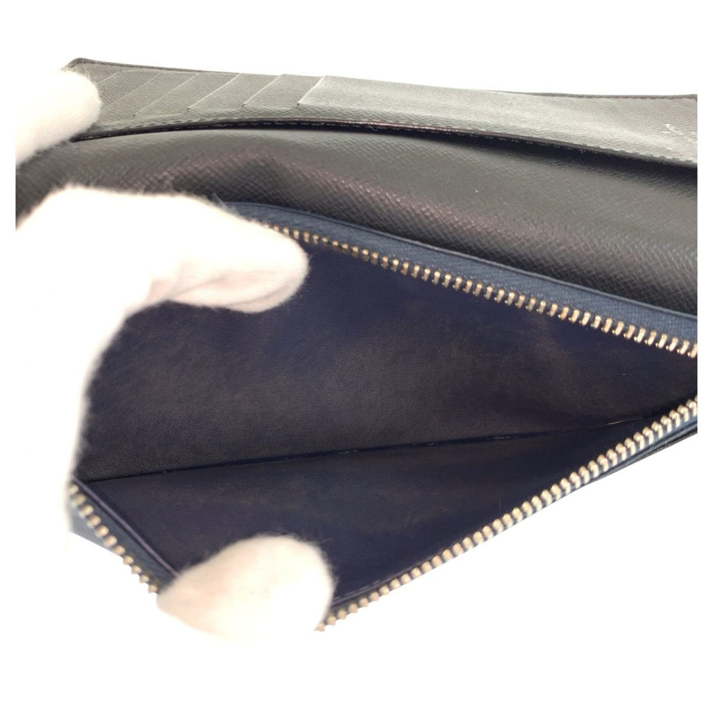 Louis Vuitton Taiga Portefeuille Alexandre Noir Black Wallet — view 6