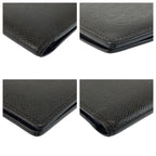 Louis Vuitton Taiga Portefeuille Alexandre Noir Black Wallet — view 7