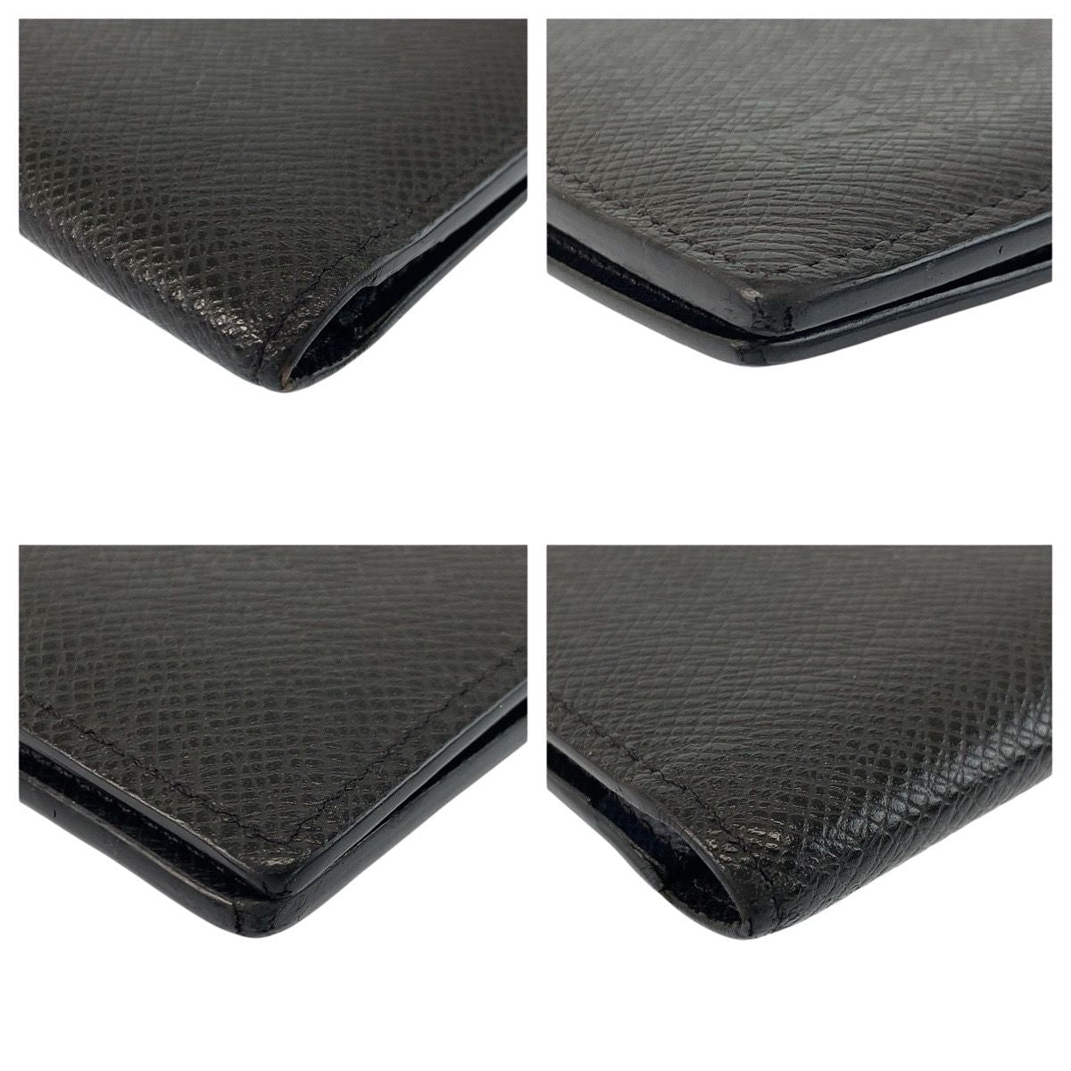 Louis Vuitton Taiga Portefeuille Alexandre Noir Black Wallet — view 7