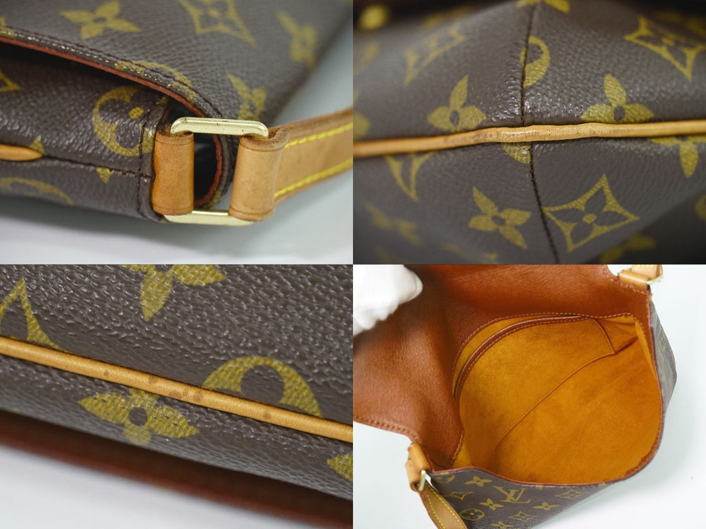 Louis Vuitton LV Musette Tango Short Monogram Shoulder Bag Brown — view 7