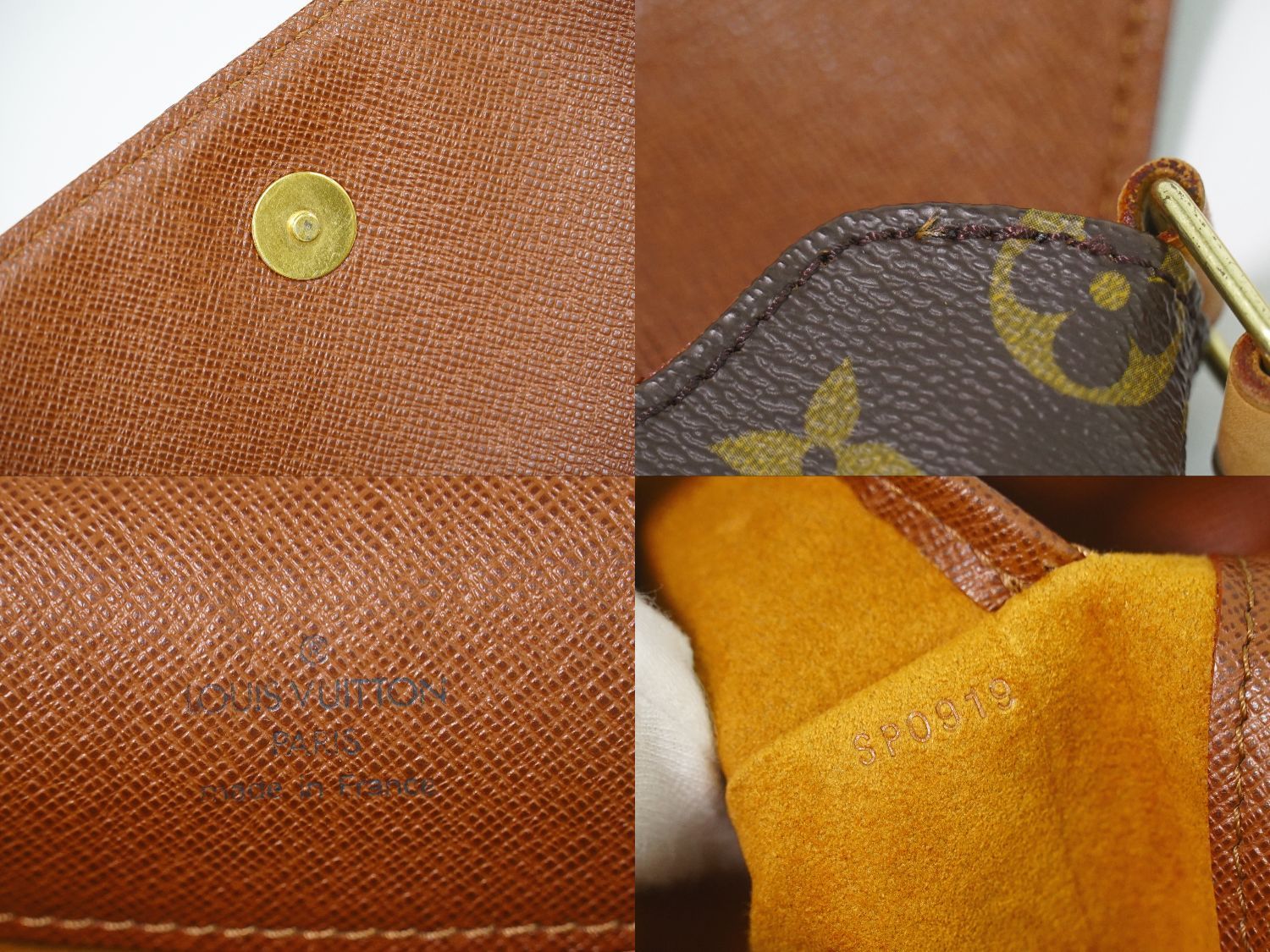 Louis Vuitton LV Musette Tango Short Monogram Shoulder Bag Brown — view 9