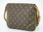 Louis Vuitton LV Musette Tango Short Monogram Shoulder Bag Brown — view 2