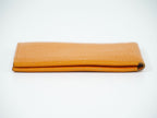 Hermes Leather Bifold Billfold Wallet Compact Orange — view 5
