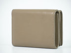 Saint Laurent Origami Tiny Trifold Compact Wallet Leather Brown — view 2