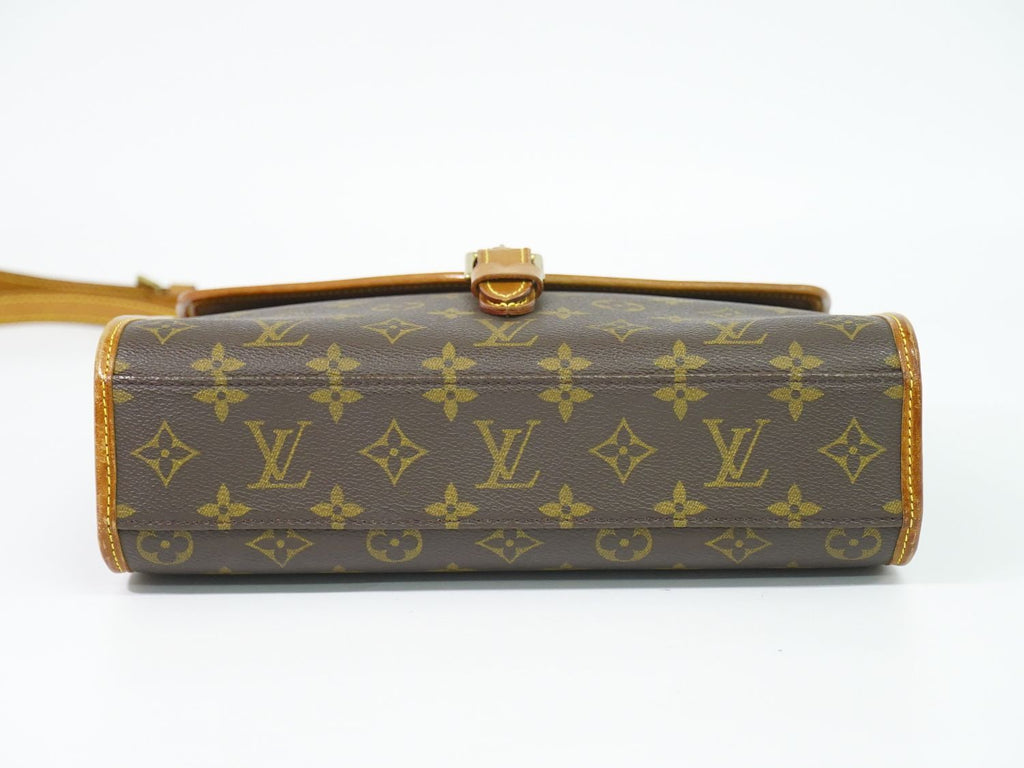 Louis Vuitton LV Bel Air Monogram 2-Way Shoulder Bag Pochette Brown — view 3