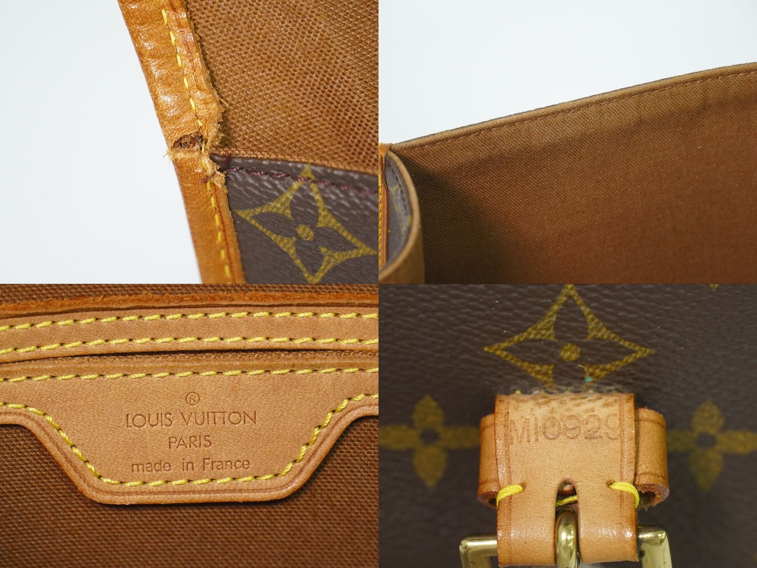Louis Vuitton LV Bel Air Monogram 2-Way Shoulder Bag Pochette Brown — view 9