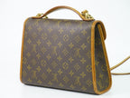 Louis Vuitton LV Bel Air Monogram 2-Way Shoulder Bag Pochette Brown — view 2