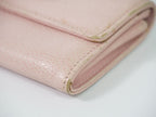 Chanel CC Logo Card Case Business Holder Caviar Leather Pink — view 7