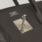 Hermes Birkin 35 Tote Vassully Eger Darkbrown Dark Brown Silver — view 8