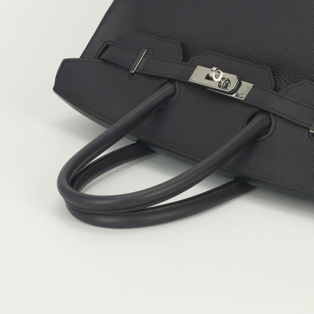 Hermes Birkin 35 Tote Togo Raisin Purple Silver — view 4