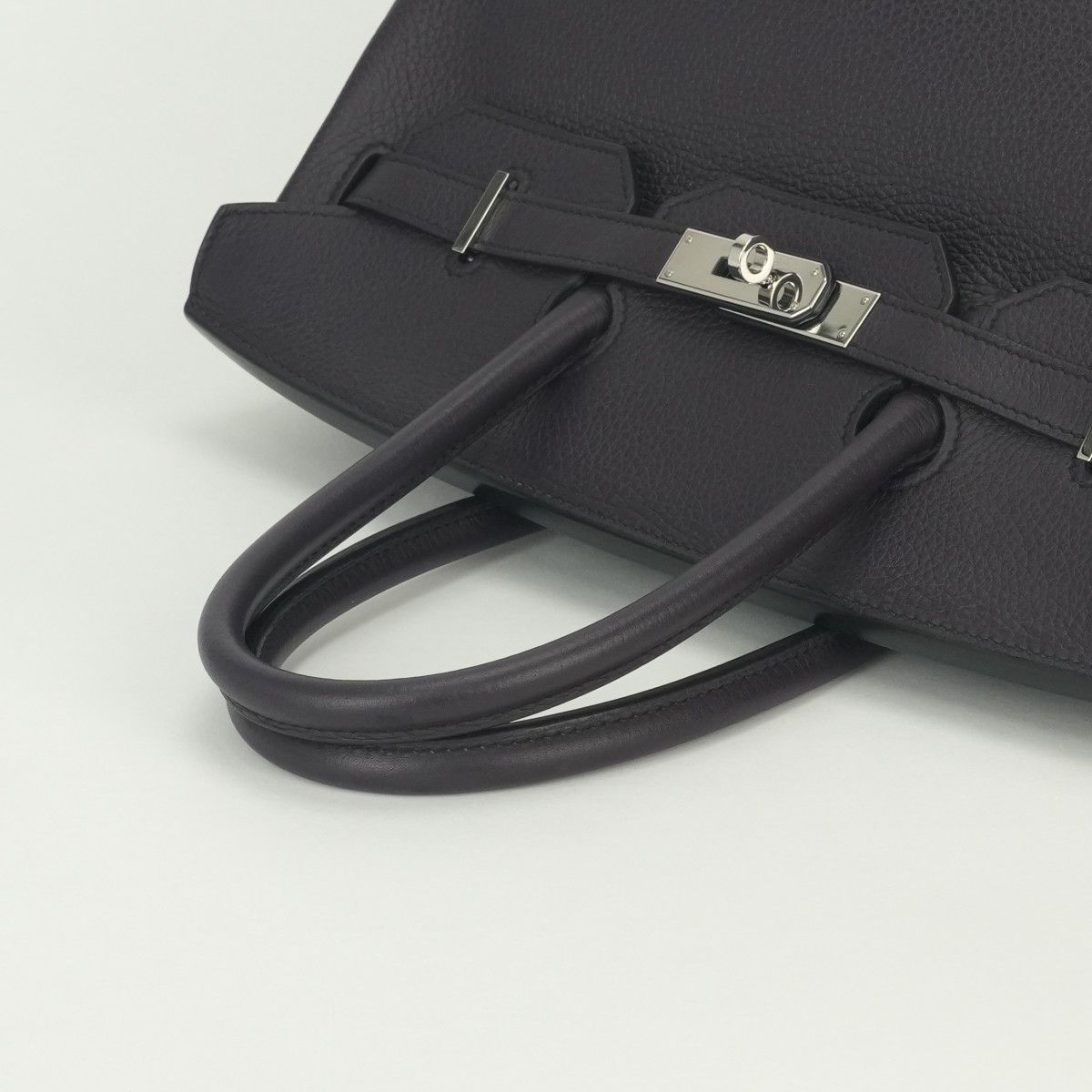Hermes Birkin 35 Tote Togo Raisin Purple Silver — view 4