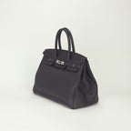 Hermes Birkin 35 Tote Togo Raisin Purple Silver — view 2