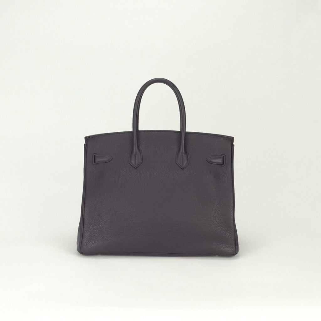 Hermes Birkin 35 Tote Togo Raisin Purple Silver — view 3