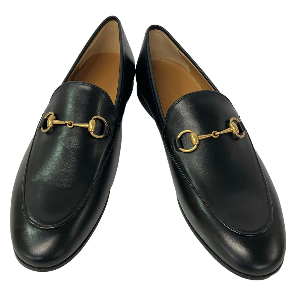 Gucci Loafers 38 Jordan Black Horsebit Leather — view 2