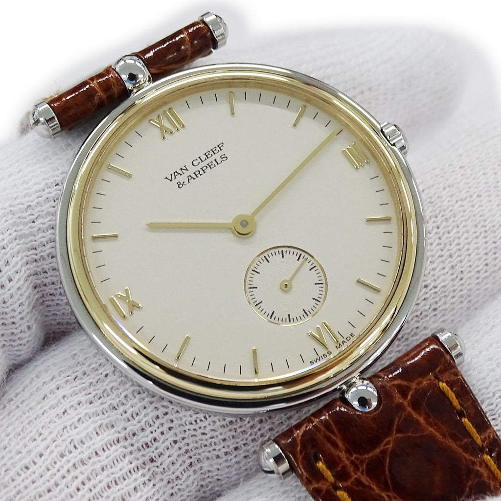 Van Cleef & Arpels Watch la Collection Small Seconds Quartz Stainless Steel — view 9