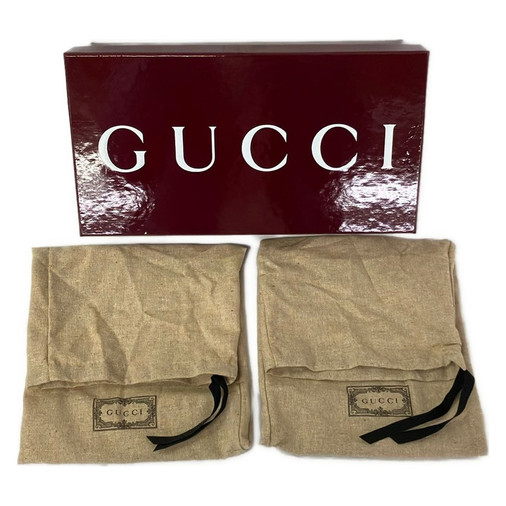 Gucci Sandals 36 Brown Interlocking Leather — view 7
