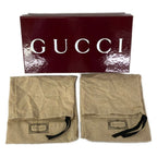 Gucci Sandals 36 Brown Interlocking Leather — view 7