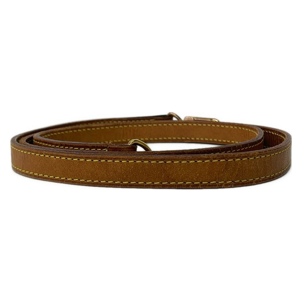 Louis Vuitton Shoulder Strap Leather 120 Natural — view 2