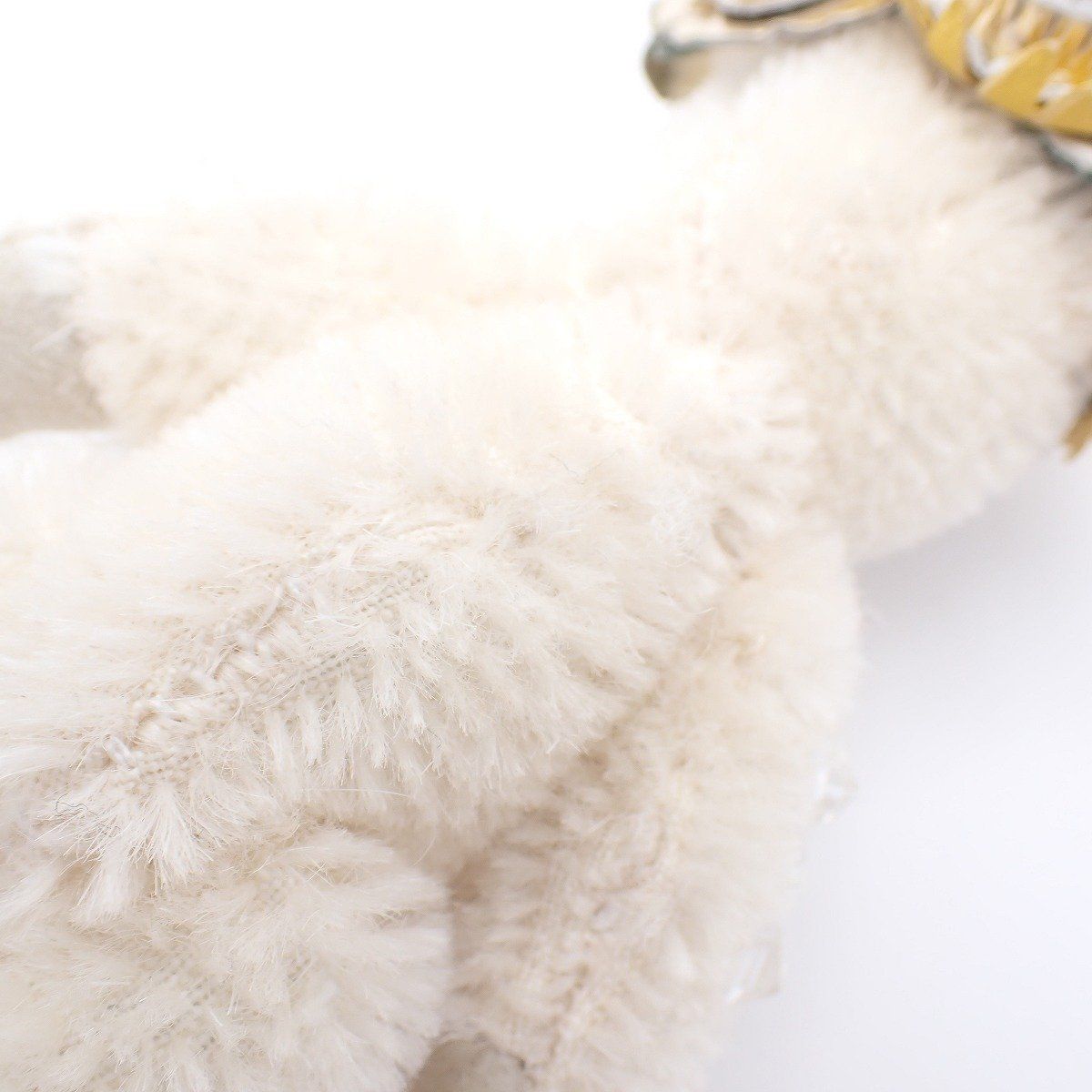 Prada Flower Teddy Bear Key Chain Key Holder White — view 8
