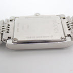 Gucci 138.4 Timeless Rectangle Quartz Watch Silver Dial SS Pawn — view 8