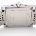 Gucci 138.4 Timeless Rectangle Quartz Watch Silver Dial SS Pawn — view 9