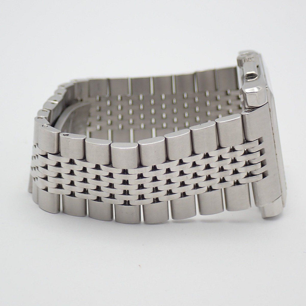 Gucci 138.4 Timeless Rectangle Quartz Watch Silver Dial SS Pawn — view 4