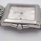 Gucci 138.4 Timeless Rectangle Quartz Watch Silver Dial SS Pawn — view 7