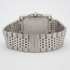 Gucci 138.4 Timeless Rectangle Quartz Watch Silver Dial SS Pawn — view 3