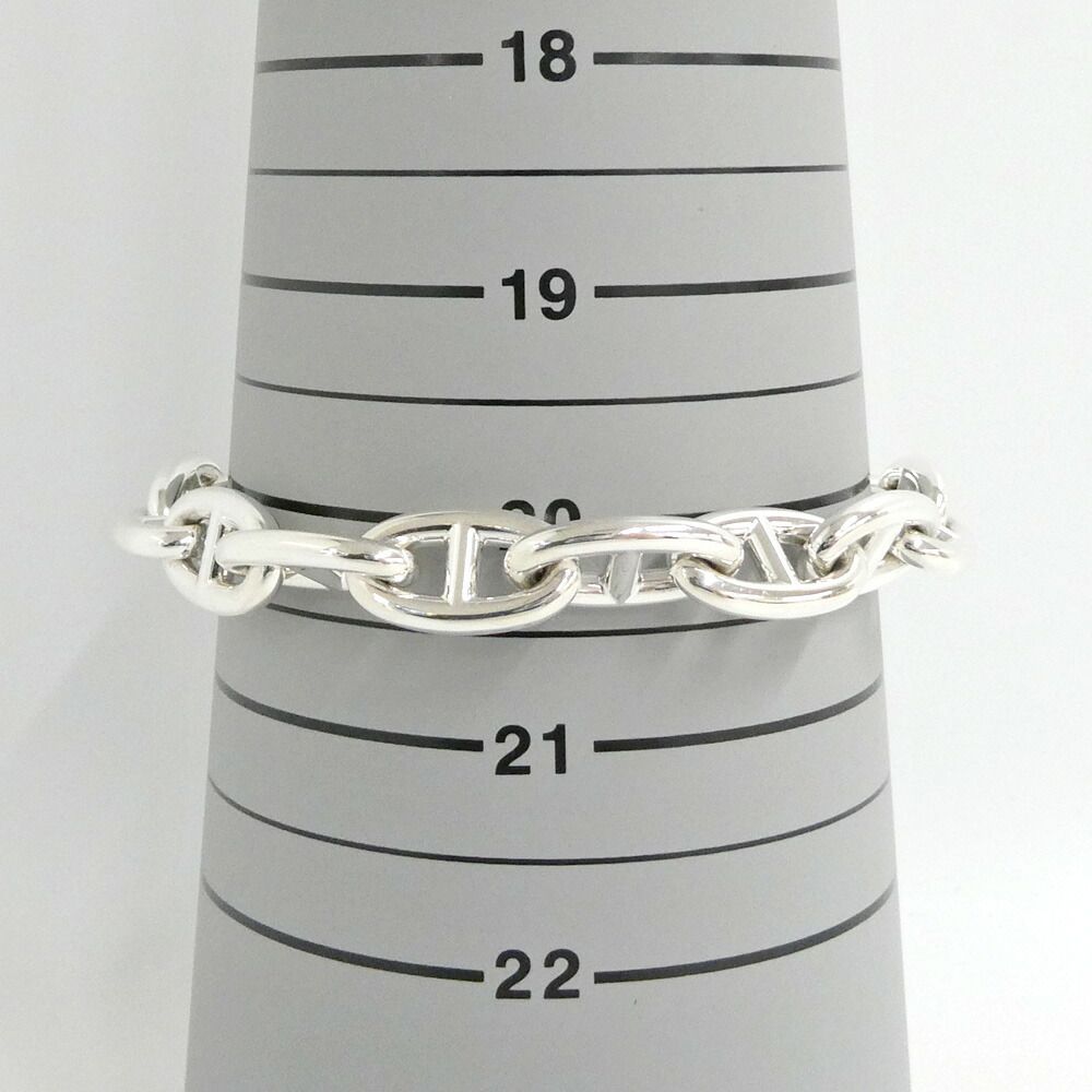 Hermes Chaine D'ancre GM 15 Koma Silver Bracelet — view 8