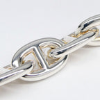 Hermes Chaine D'ancre PM 17 Links Silver Bracelet — view 4