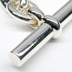 Hermes Chaine D'ancre PM 17 Links Silver Bracelet — view 6