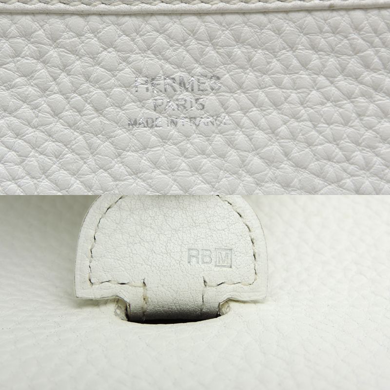 Hermes Shoulder Bag White — view 6