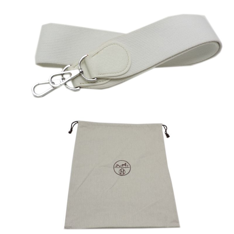 Hermes Shoulder Bag White — view 9