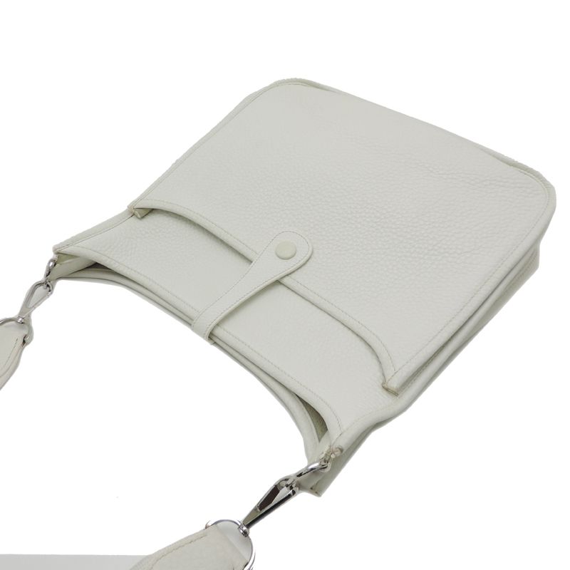 Hermes Shoulder Bag White — view 4