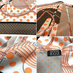 Hermes Carre 70 Scarf Clic Clac a Pois Dot Vintage Silk — view 3