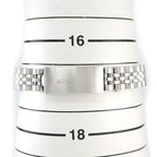 Rolex Watch Datejust P Number White Dial Roman Index Date 18k White Gold SS — view 9