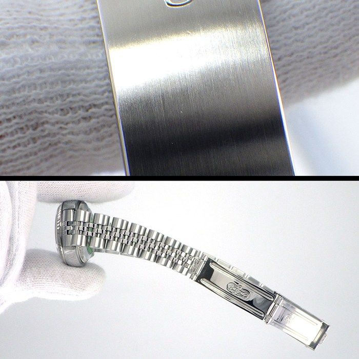 Rolex Watch Datejust P Number White Dial Roman Index Date 18k White Gold SS — view 7
