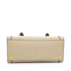 Gucci Shoulder Bag Diana Small Tote Beige Leather Gold — view 4