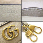 Gucci Shoulder Bag Diana Small Tote Beige Leather Gold — view 7