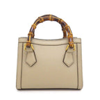 Gucci Shoulder Bag Diana Small Tote Beige Leather Gold — view 2