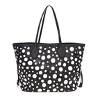 Louis Vuitton Tote Bag LV Yk Neverfull MM Yayoi Kusama Black White Monogram — view 2