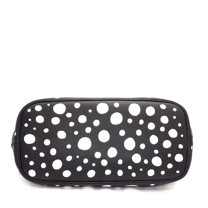 Louis Vuitton Tote Bag LV Yk Neverfull MM Yayoi Kusama Black White Monogram — view 4